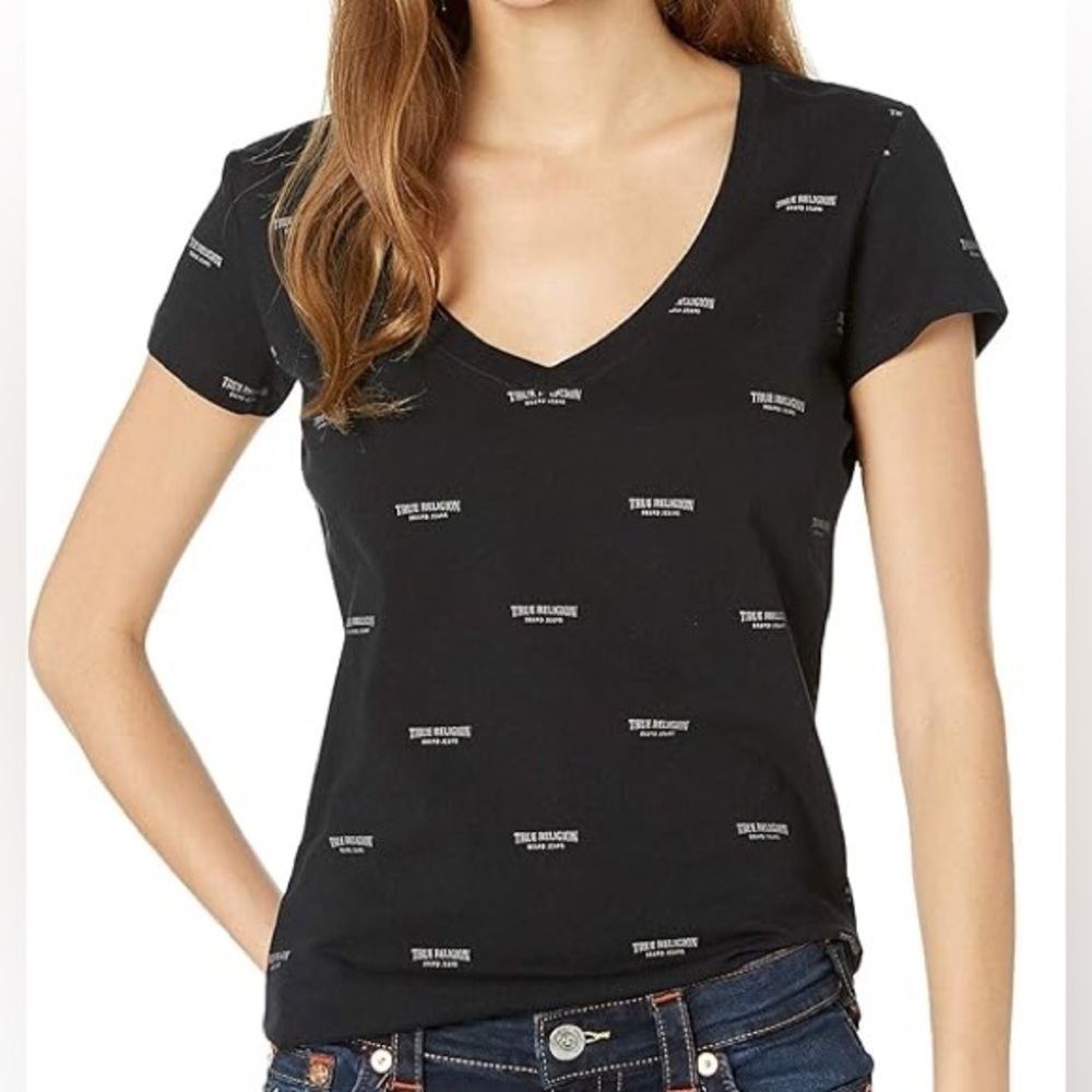 Sz Various True religion women’s tee black